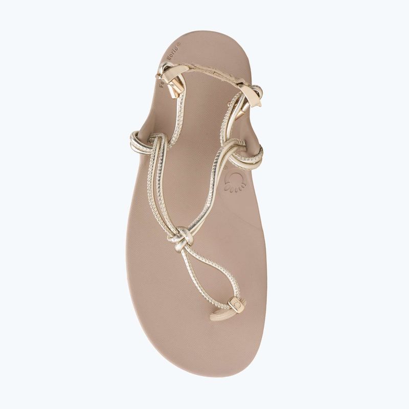 Sandali barefoot da donna Xero Shoes Genesis gold metallic 14