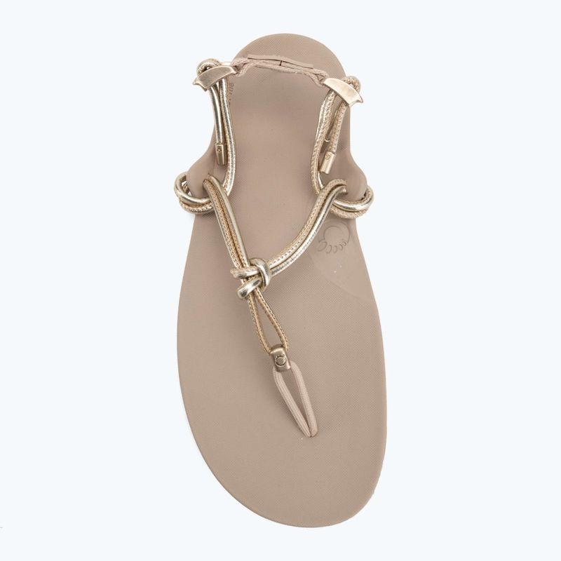Sandali barefoot da donna Xero Shoes Genesis gold metallic 5