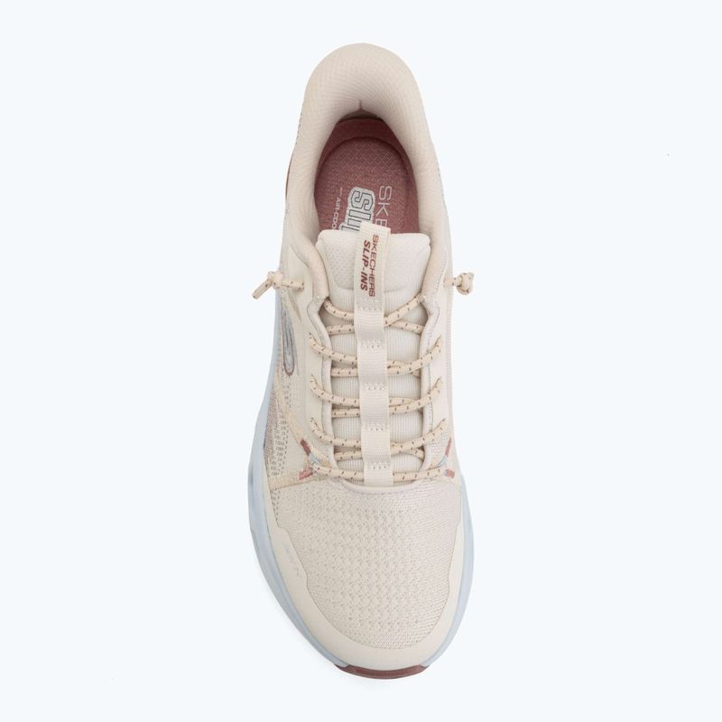 Scarpe da donna SKECHERS Glide Step Altus Fast Lane beige 5