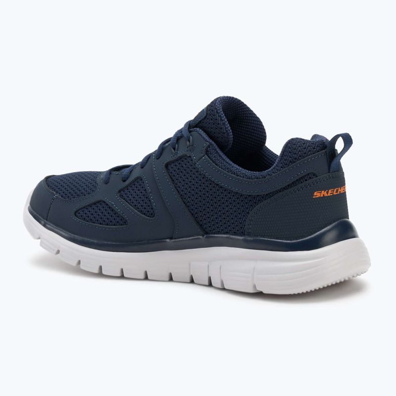 SKECHERS Burns Agoura, scarpe da uomo blu/arancione 3