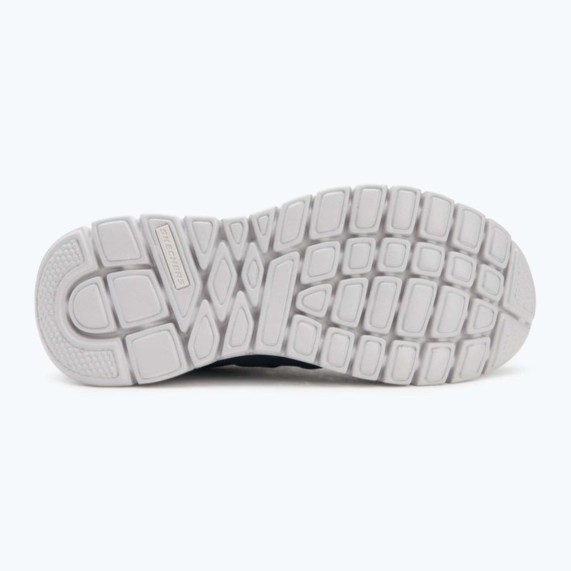 SKECHERS Burns Agoura, scarpe da uomo blu/arancione 4