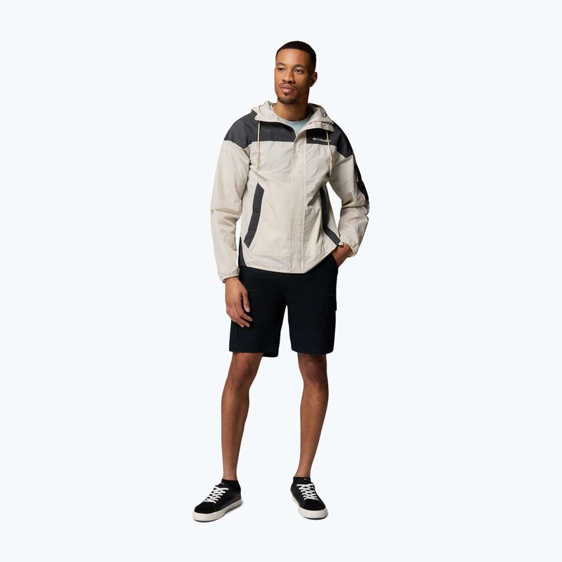 Giacca antivento da uomo Columbia Challenger II Windbreaker dark stone/shark 2