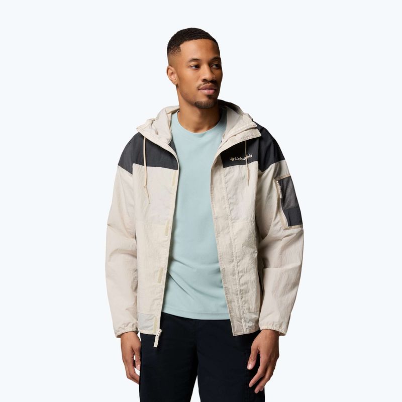 Giacca antivento da uomo Columbia Challenger II Windbreaker dark stone/shark 5