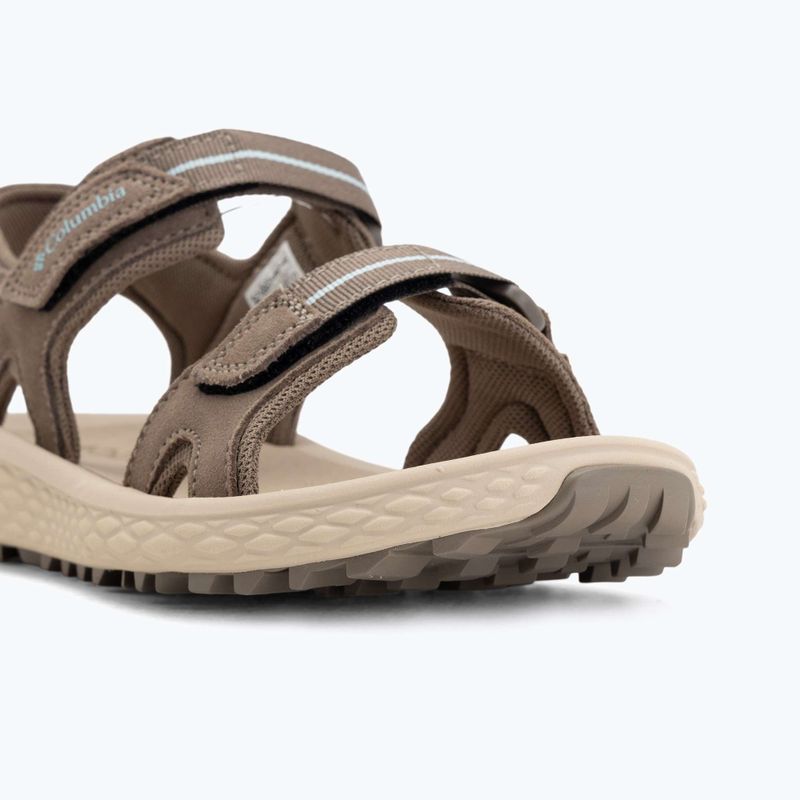 Sandali da donna Columbia Konos Hiker 2-Strap wet sand/marine light 7