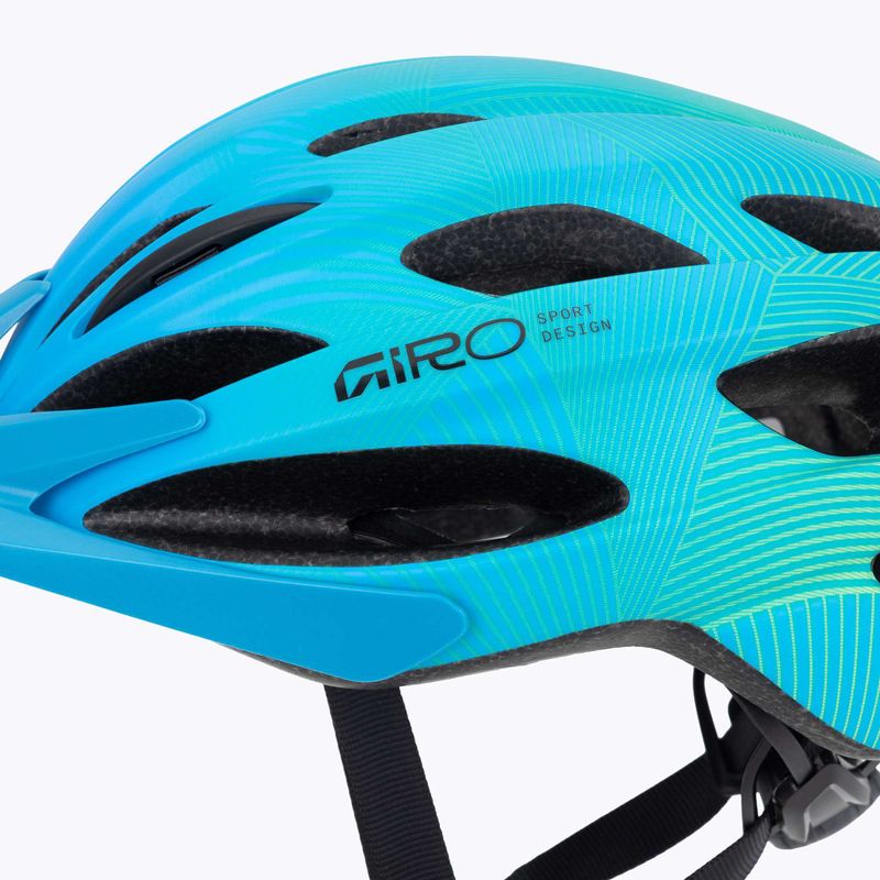 Casco da bici per bambini Giro Raze matte blue/green 7