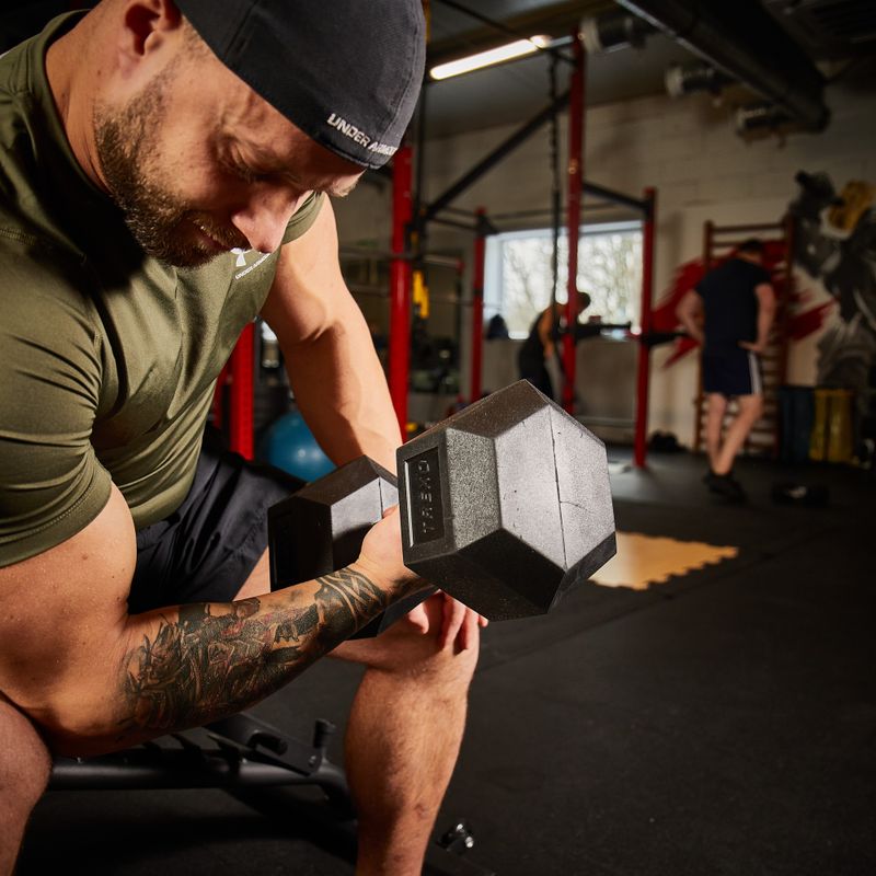 Manubri gommati XTREXO Hex 7,5 kg 6