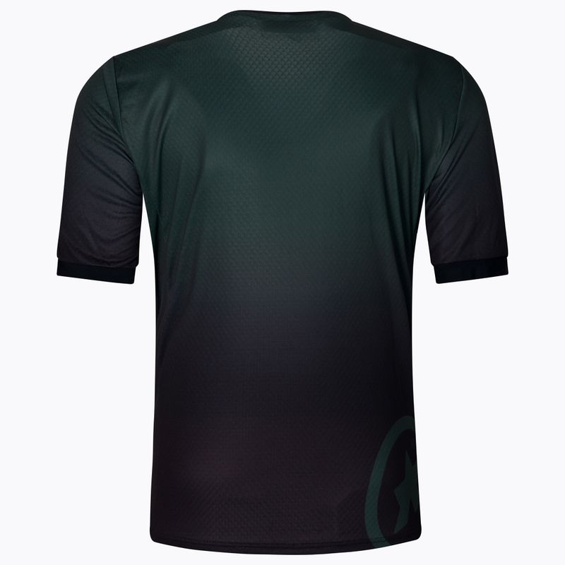 ASSOS Trail Jersey T3 schwarzwald/verde maglia da ciclismo da uomo 2