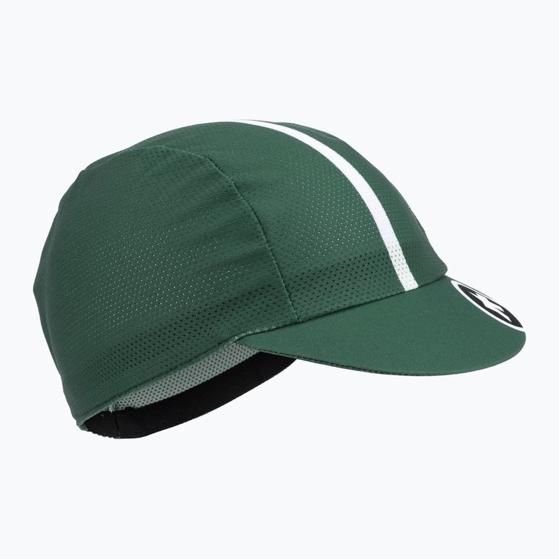 Berretto da ciclismo ASSOS verde granata