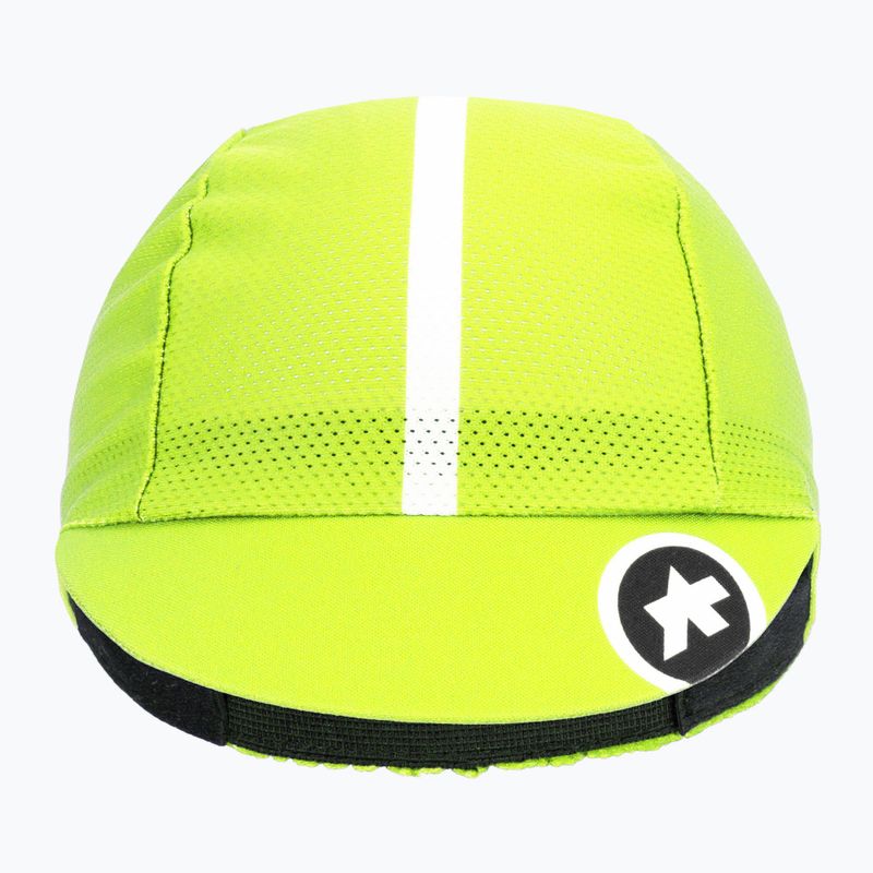 Berretto da ciclismo ASSOS giallo ottico 2