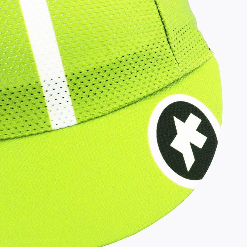 Berretto da ciclismo ASSOS giallo ottico 5