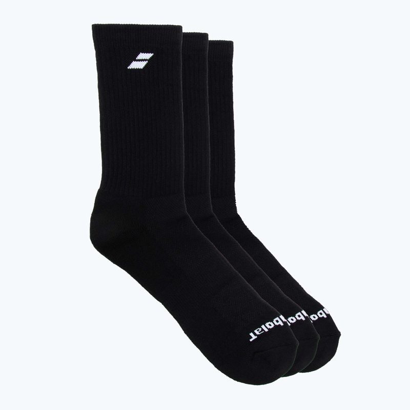 Calzini Babolat 3 paia nero/nero