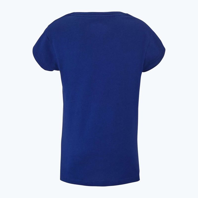 Maglietta Babolat Exercise Cotton Jr da bambino blu sodalite 2