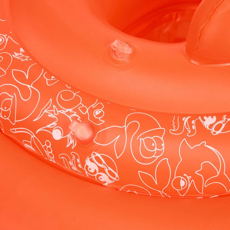 Sedile galleggiante per bambini arena Water Tribe Baby Swim Seat nectarine/white 4