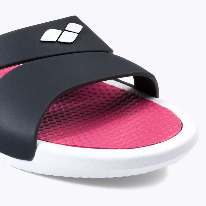 Arena infradito donna Nina bianco/grigio scuro/magenta 7