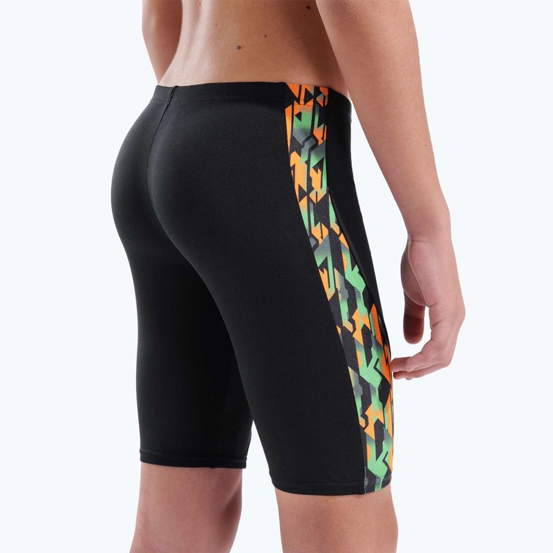 Jammer da nuoto per bambini arena Print Swim black/orange multi 5