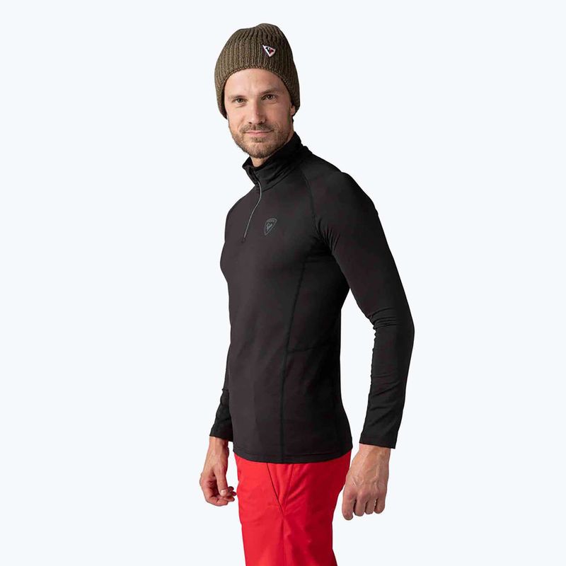 Maglia termica da uomo Rossignol Classique 1/2 Zip black 4