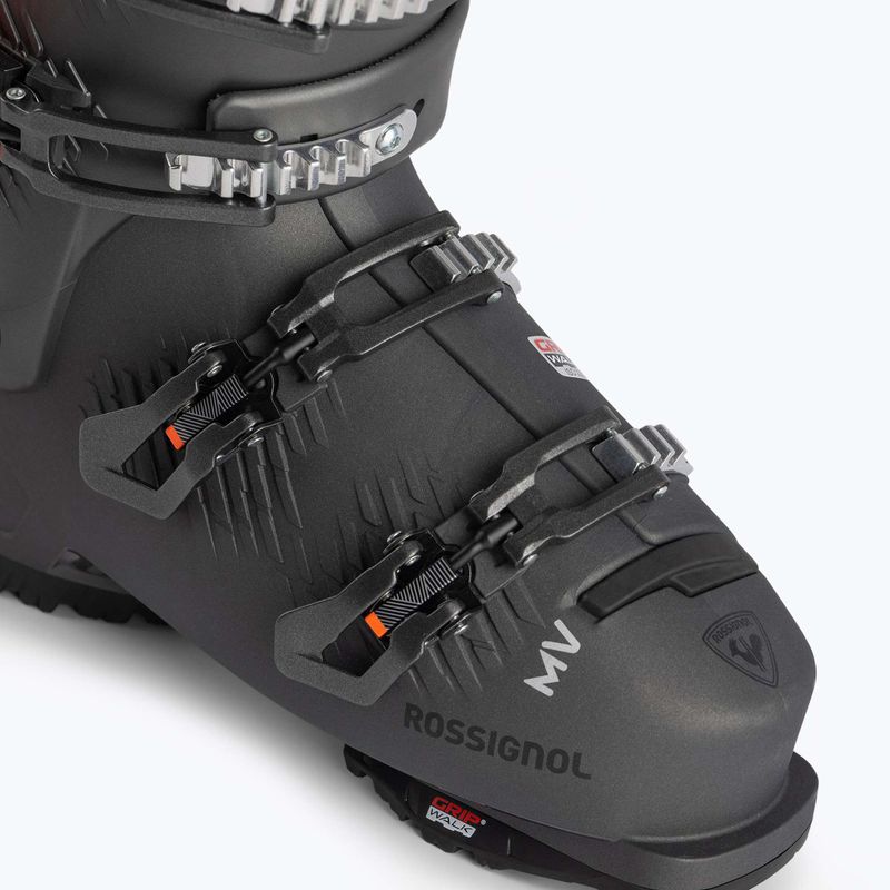Scarponi da sci da uomo Rossignol Vizion 4B Pro 100 MV GW grigio metallo 7