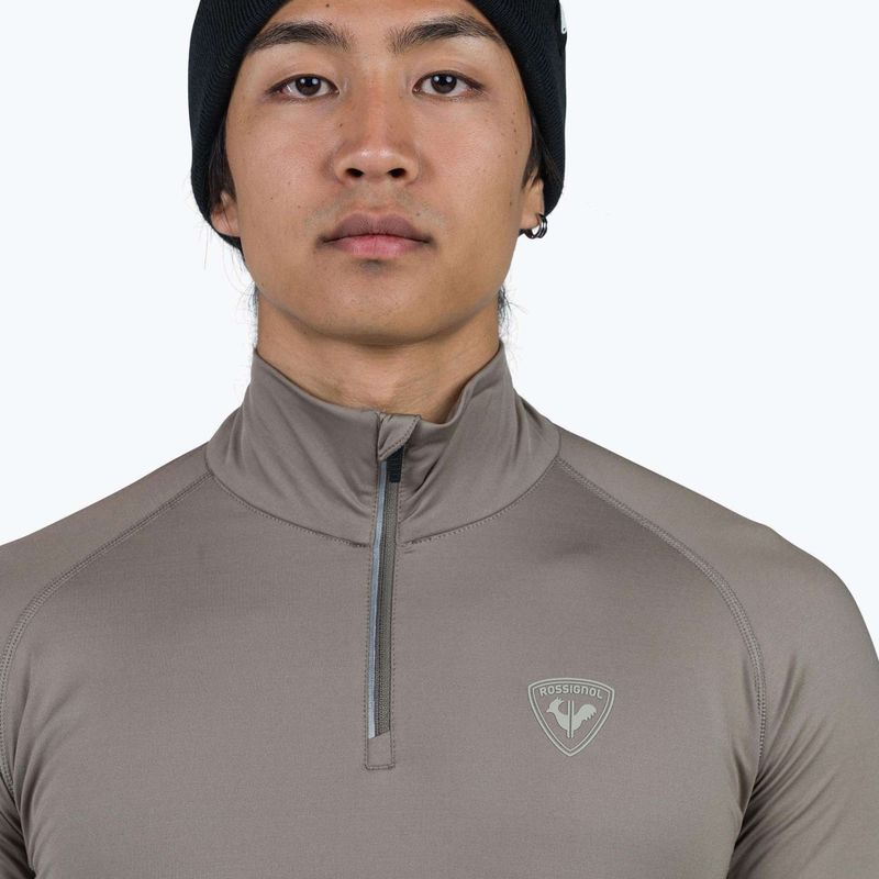 Maglia termica da uomo Rossignol Classique 1/2 Zip dune 4