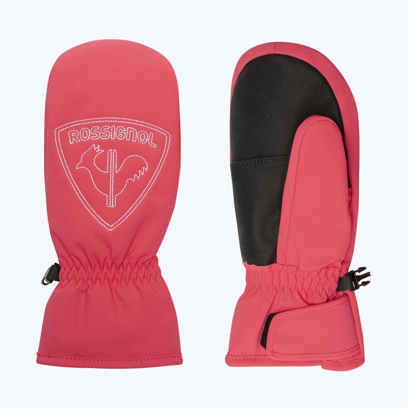 Guanto da sci per bambini Rossignol Jr Rooster M tea rose 7