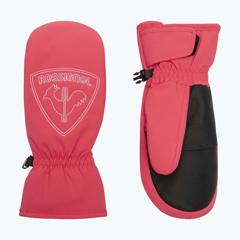 Guanto da sci per bambini Rossignol Jr Rooster M tea rose 8