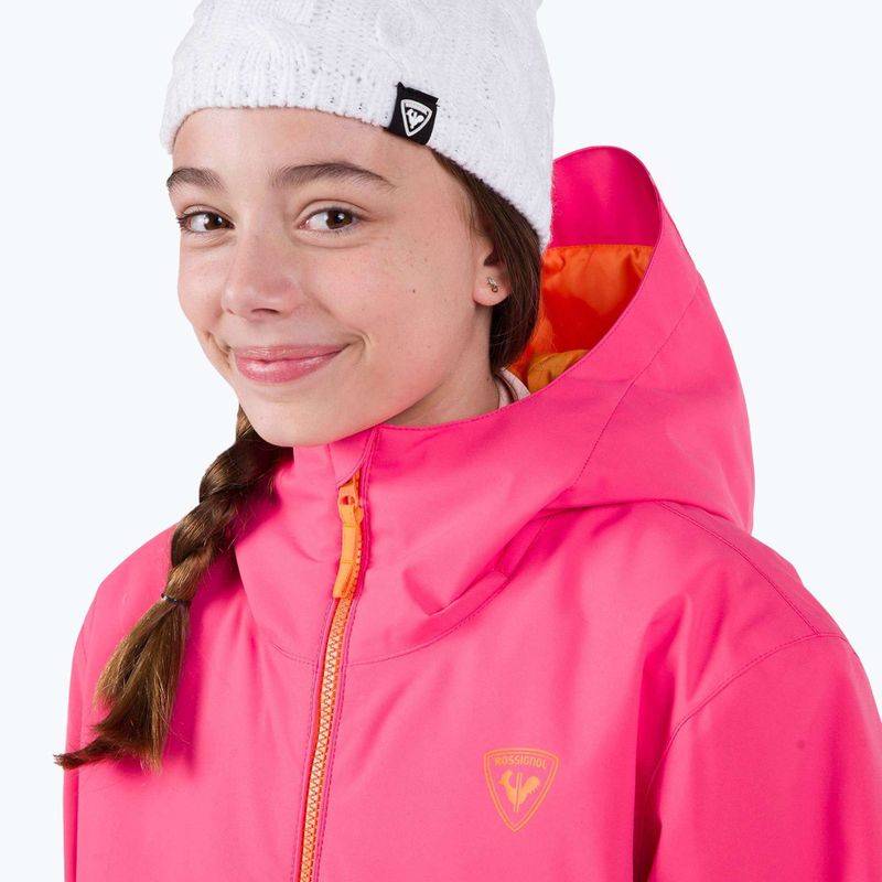 Giacca da sci da bambino Rossignol Jr Strawpile tea rose 6