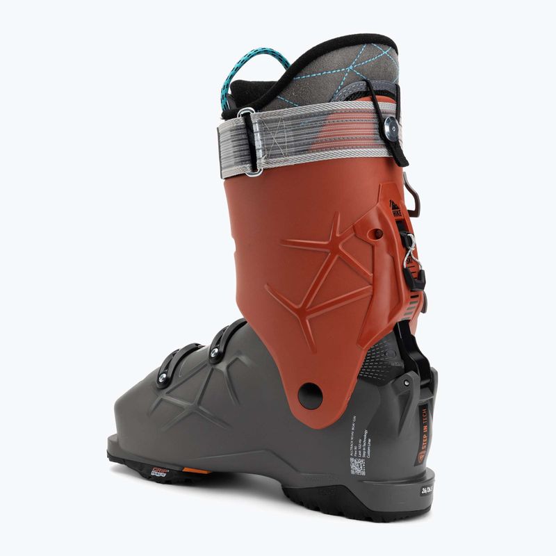 Scarponi da sci uomo Rossignol Alltrack 90 HV BOA GW steel grey/terracotta 2