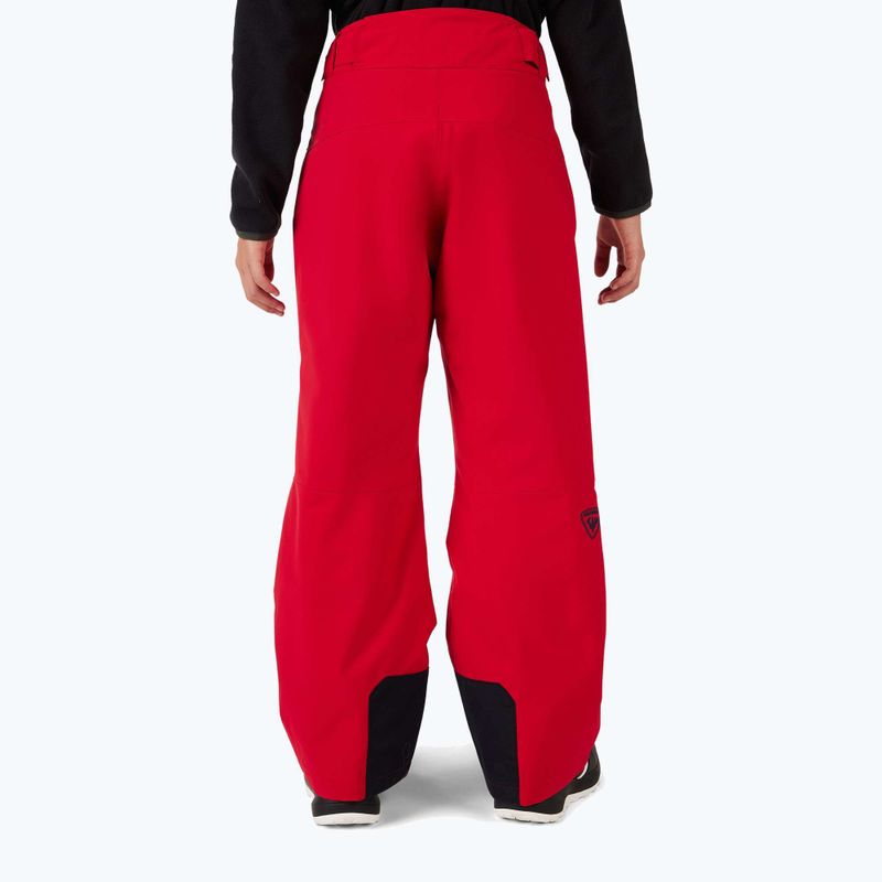 Pantaloni da sci per bambina Rossignol Insulated Girls ruby red 3