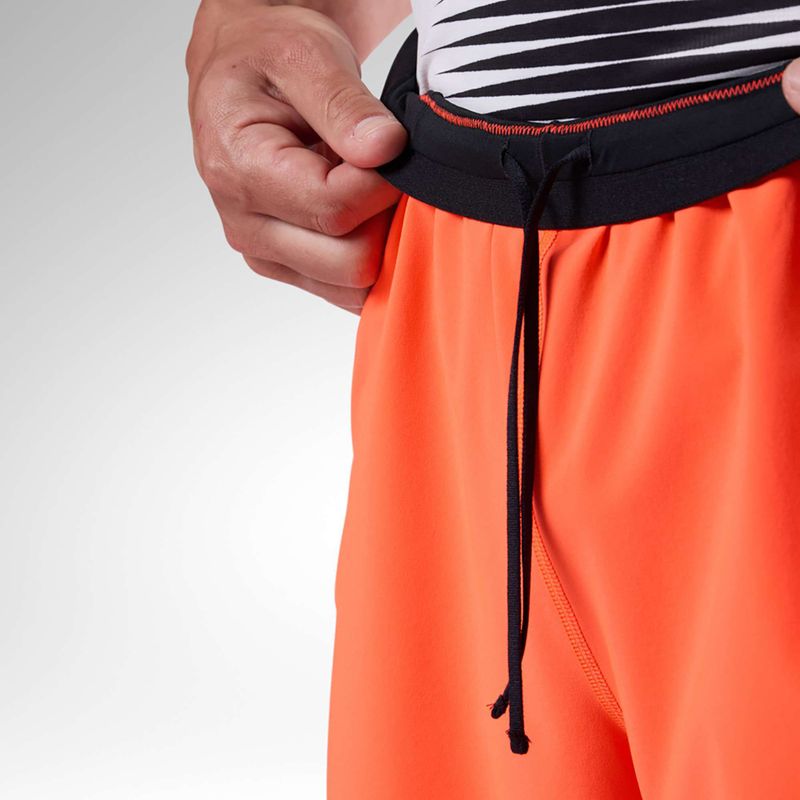 Pantaloncini da corsa da uomo Rossignol Sapa 5" neon red 5
