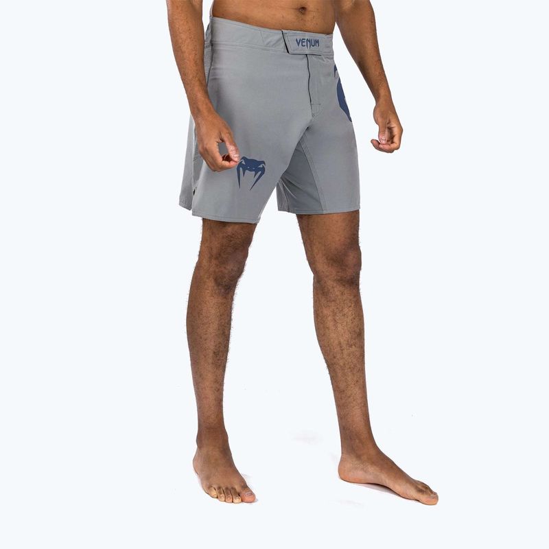 Pantaloncini Venum Light 5.0 da uomo blu/grigio 2