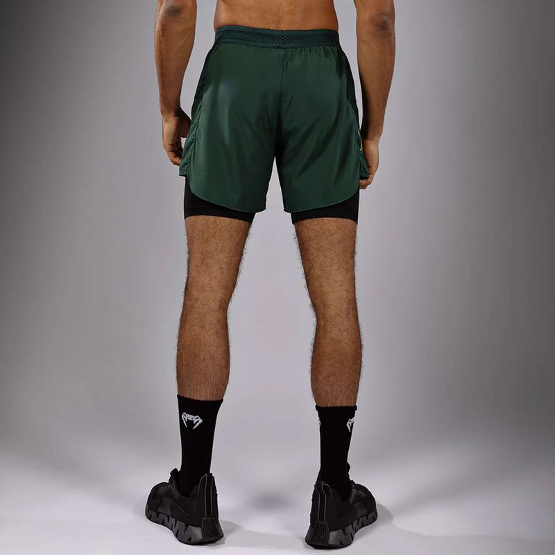 Pantaloncini da allenamento uomo Venum Technical 3.0 Training verde foresta 3
