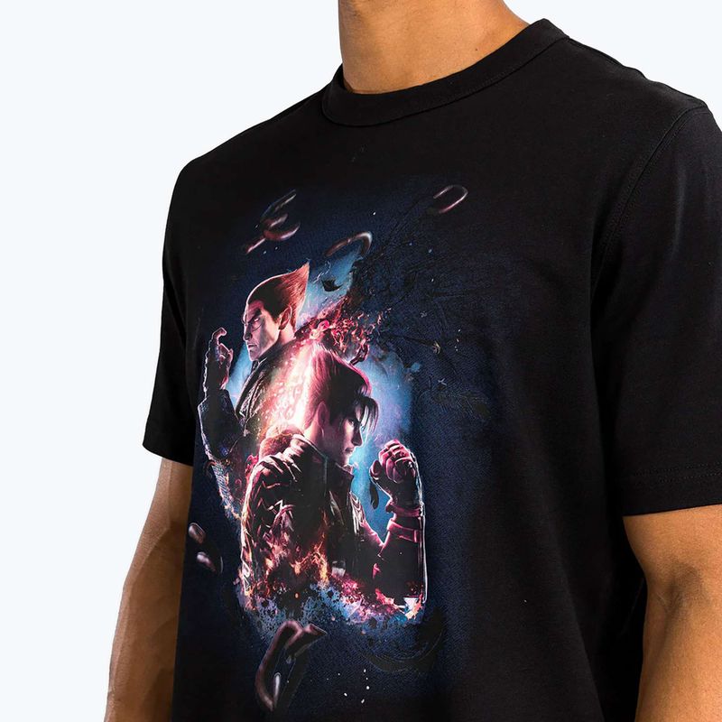 Maglietta Venum X Tekken 8 uomo nero/bianco 4