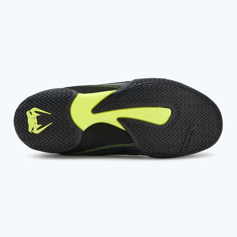 Scarpe da boxe Venum Training Camp 4.0 nero/verde da uomo 4
