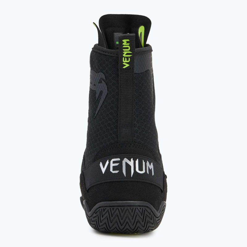 Scarpe da boxe Venum Training Camp 4.0 nero/verde da uomo 6