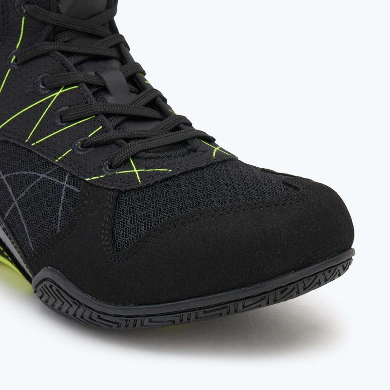 Scarpe da boxe Venum Training Camp 4.0 nero/verde da uomo 7