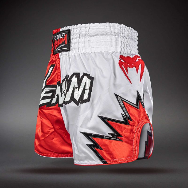 Pantaloncini da allenamento Venum Inferno 2.0 Muay Thai red/white 3