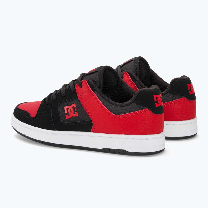 Scarpe DC Manteca 4 uomo nero/rosso atletico 3