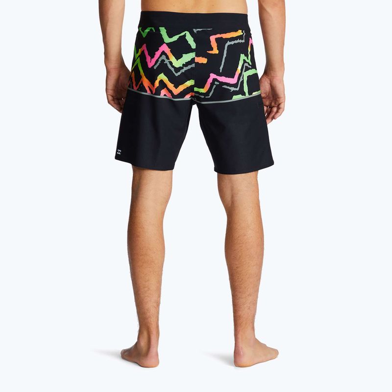 Pantaloncini da bagno Billabong Fifty50 Airlite neon da uomo 2