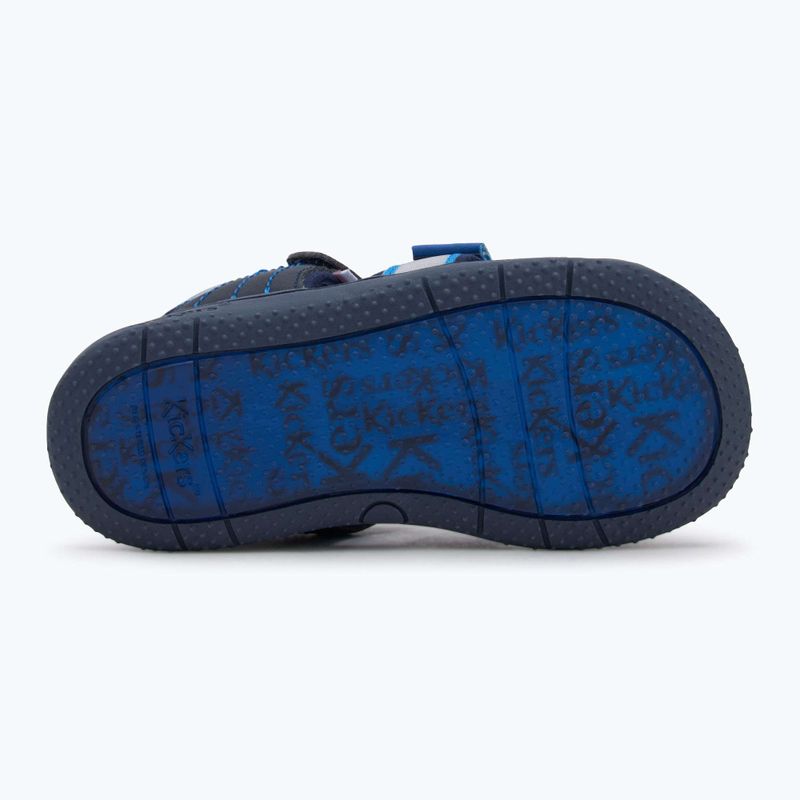 Kickers Kickbeachou, sandali per bambini, navy 4