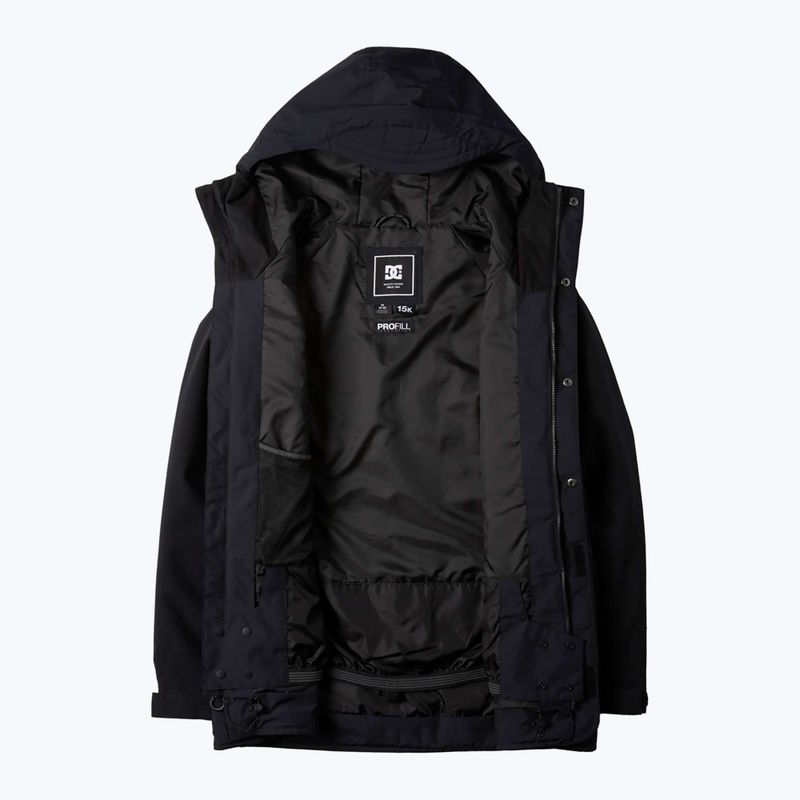 Giacca da snowboard da uomo DC Tundra nero 6