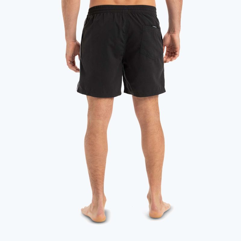 Pantaloncini da bagno Quiksilver Everyday Vert Volley 16" neri da uomo 3