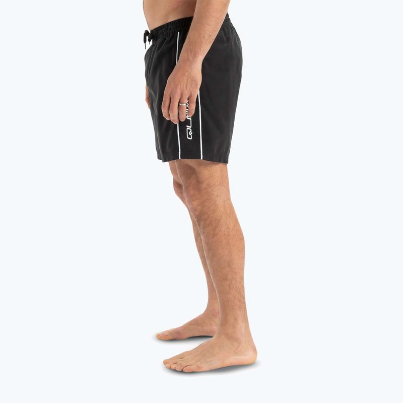 Pantaloncini da bagno Quiksilver Everyday Vert Volley 16" neri da uomo 4