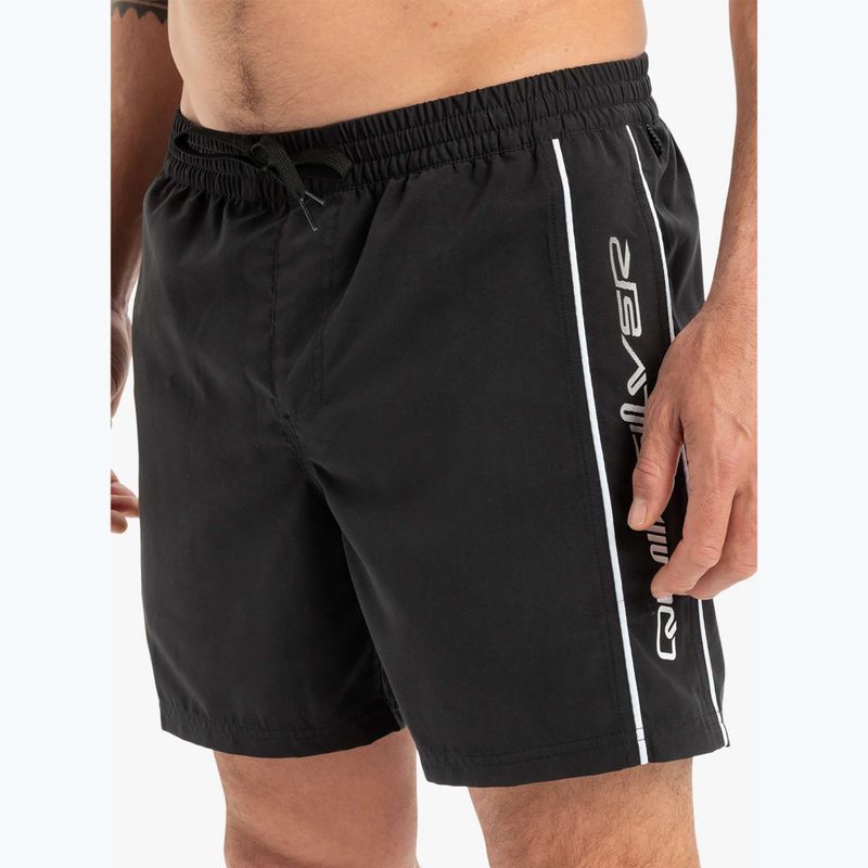 Pantaloncini da bagno Quiksilver Everyday Vert Volley 16" neri da uomo 5