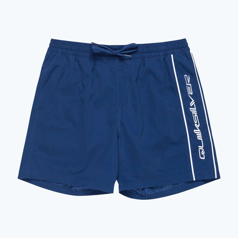 Pantaloncini da bagno Quiksilver Everyday Vert Volley 16" estate uomo blu 7