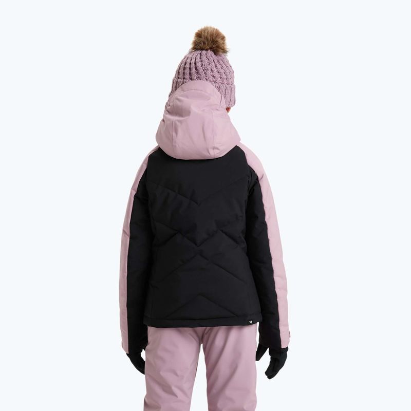 Giacca da snowboard bambino ROXY Snowsylva true black 3