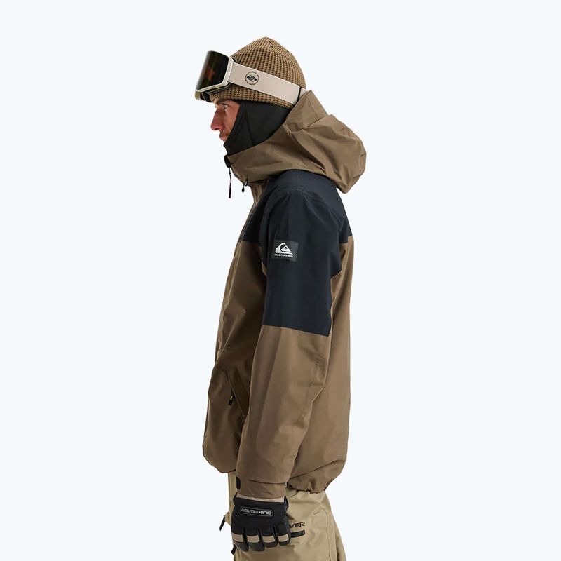 Giacca da snowboard per bambini Quiksilver Forever Stretch GTX canteen 4