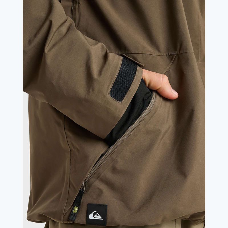 Giacca da snowboard per bambini Quiksilver Forever Stretch GTX canteen 10