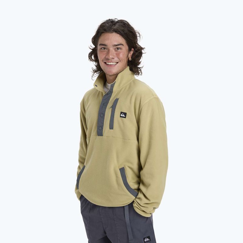 Felpa da snowboard uomo Quiksilver No Destinantion Half Snaps sponge 4