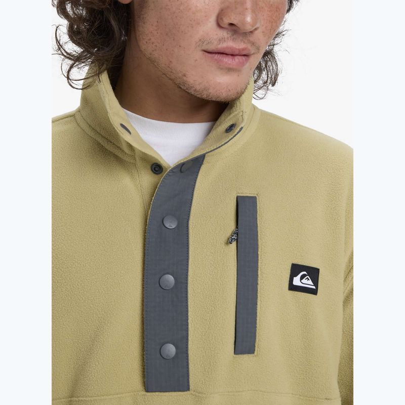 Felpa da snowboard uomo Quiksilver No Destinantion Half Snaps sponge 5