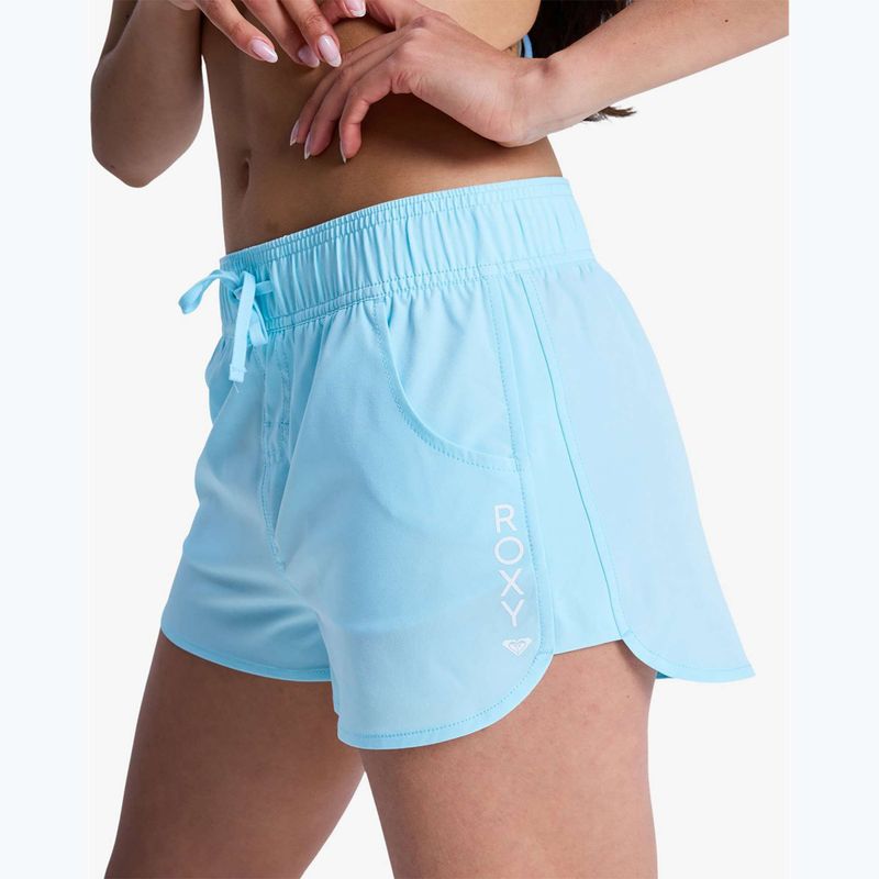 Pantaloncini da bagno donna ROXY Wave 2ʼʼ tanager turquoise 5