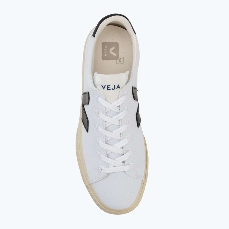 Scarpe da uomo VEJA Campo Canvas white/black 5